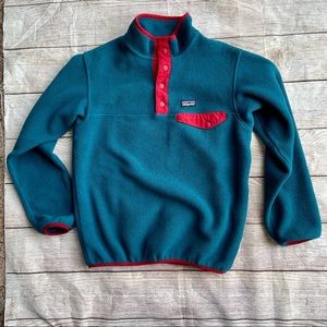 Patagonia synchilla snap Fleece youth large 12